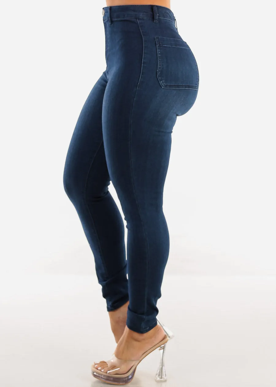 Super High Waisted Super Stretch Skinny Jeans sold by Moda product image thumbnail 3