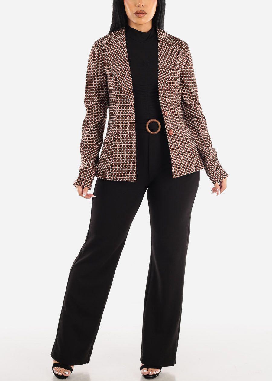 Black Long Sleeve Front Ruched Mock Neck Top sold by Moda product image thumbnail 2