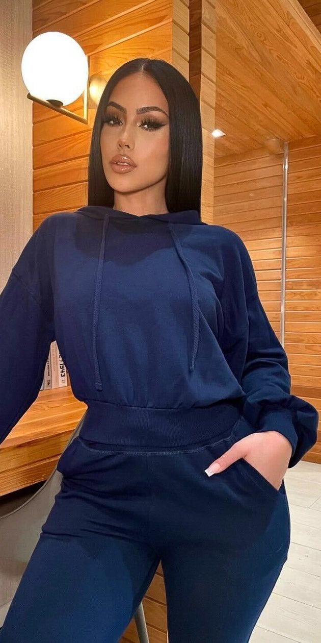 Navy Jogger Pants Combo sold by Moda