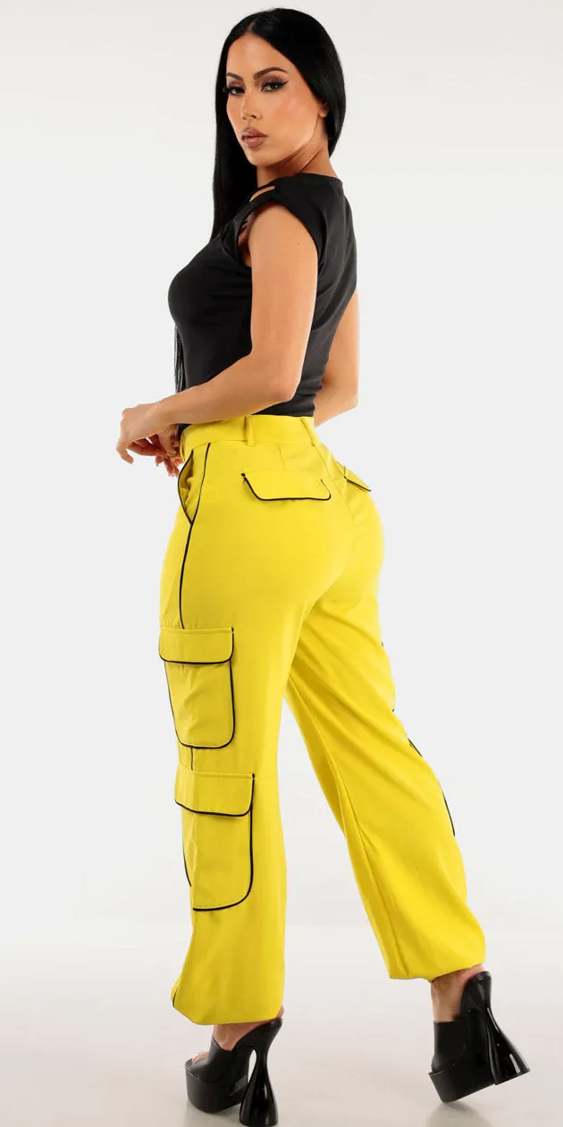 Cut Out Lime Cargo Outfit sold by Moda product image thumbnail 2