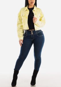 Long Sleeve Black Crewneck Top W Ruched Sides sold by Moda