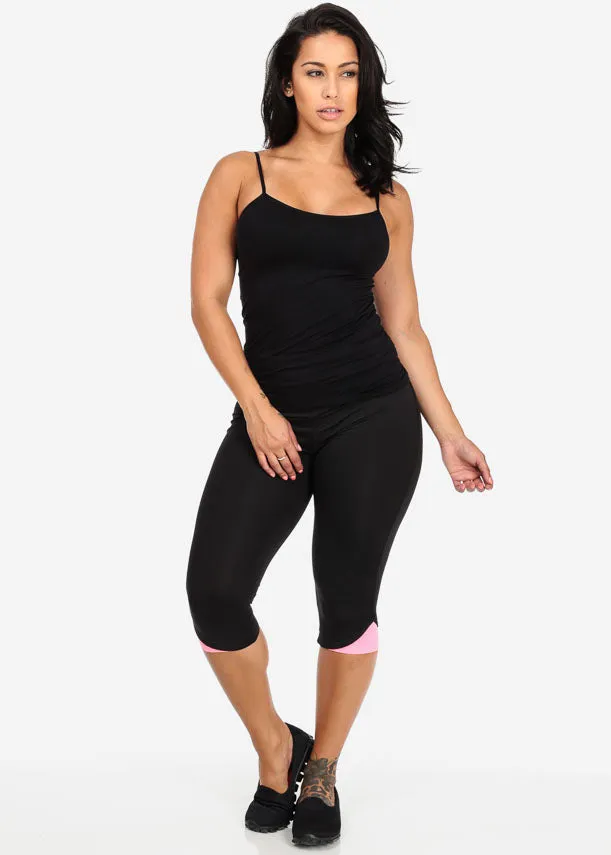 One Size Spaghetti Strap Seamless Top (Black) sold by Moda product image thumbnail 3