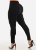 Black Super High Waist Butt Lifting Skinny Jeans sold by Moda