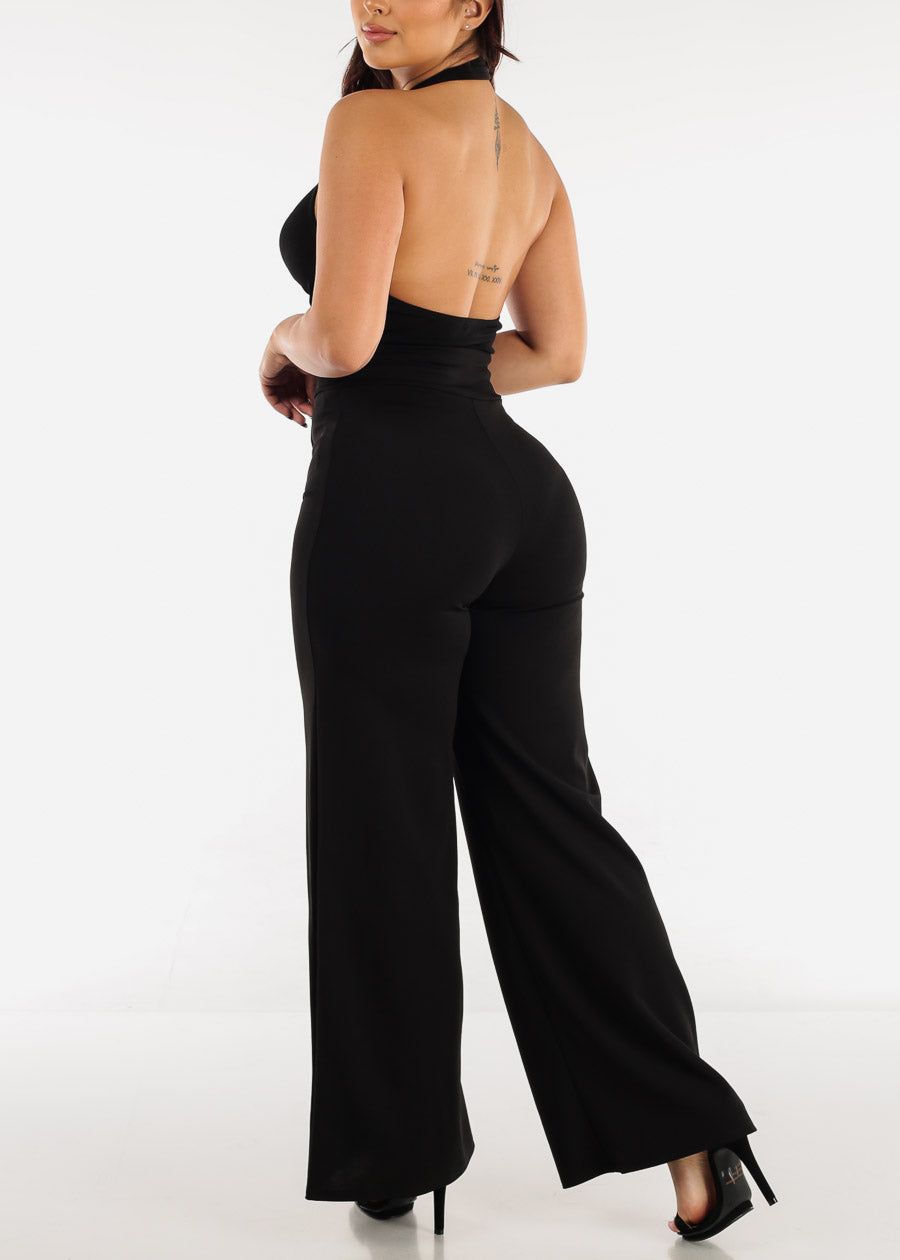 High Waisted Wide Legged Pants Black sold by Moda product image thumbnail 5