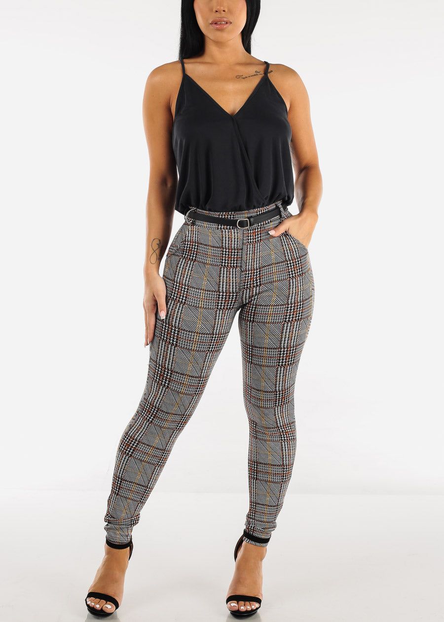 Black Sleeveless Surplice Cami Top sold by Moda product image thumbnail 2