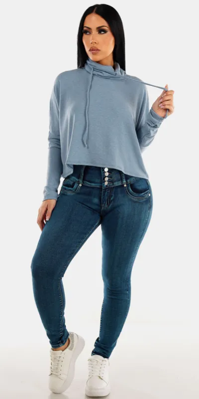 Sand Wash & Cropped Pullover Set sold by Moda