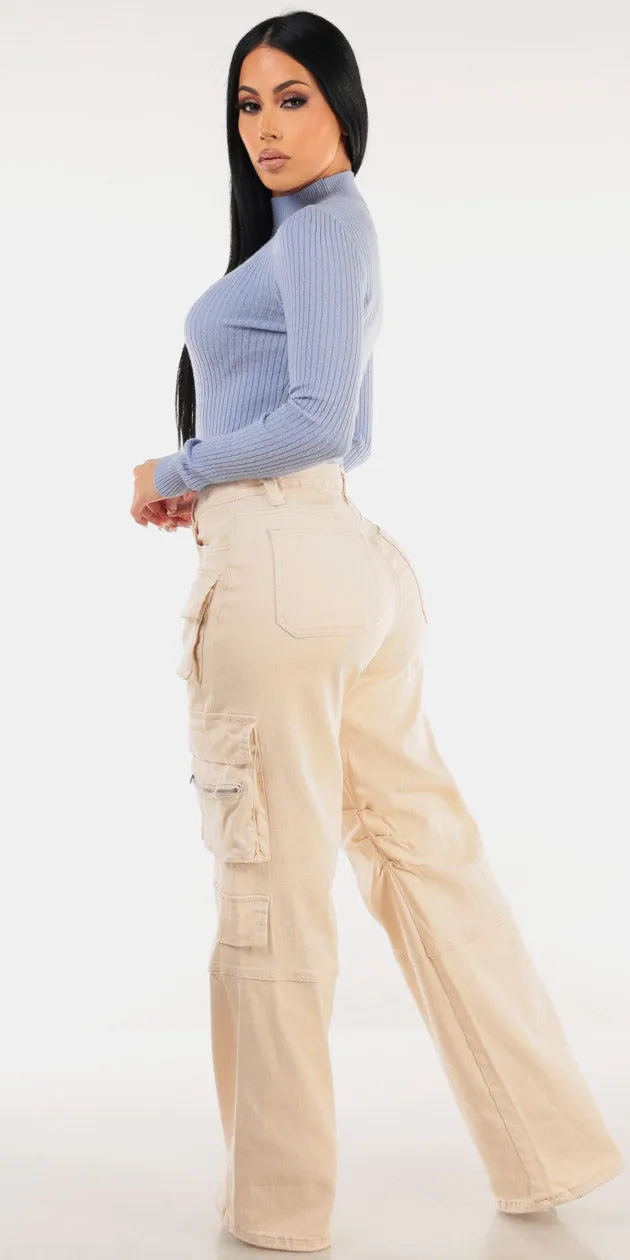 Blue Cargo Denim Outfit sold by Moda product image thumbnail 2