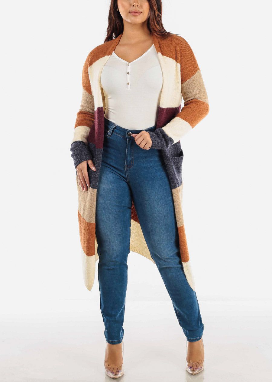 Super High Waisted Skinny Jeans Med Blue sold by Moda product image thumbnail 2