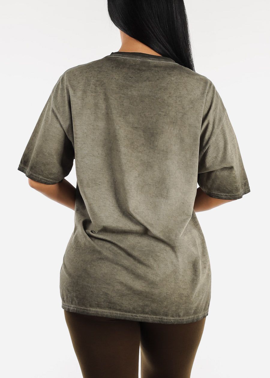 Vintage Graphic Oversized Short Sleeve Tee Nashville sold by Moda product image thumbnail 5