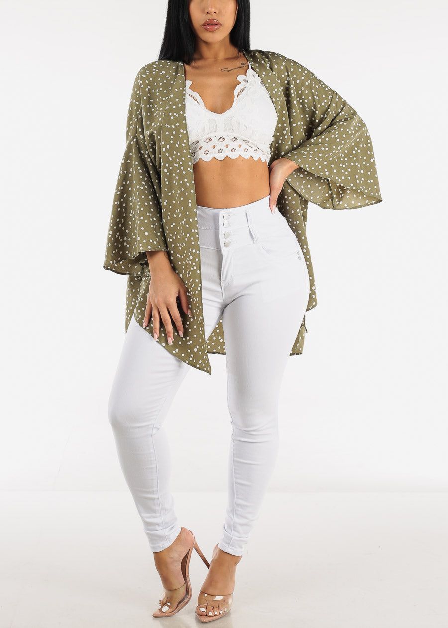 White Butt Lift Super High Waist Skinny Jeans sold by Moda product image thumbnail 7