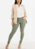 White Short Sleeve Vneck Blouse sold by Moda