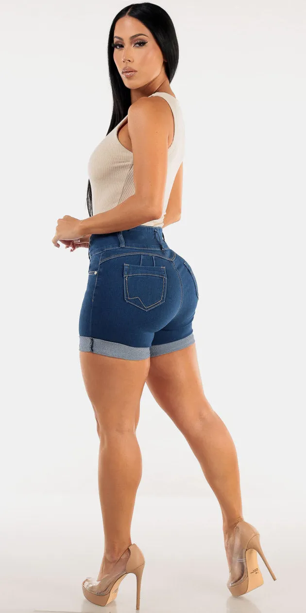 Ribbed Butt Lift Denim Outfit sold by Moda product image thumbnail 2