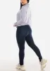 Mid Rise Dark Stretchy One Button Skinny Jeans sold by Moda