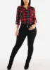 Super High Waisted Black Butt Lifting Skinny Jeans sold by Moda