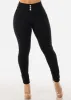 Super High Waisted Black Butt Lifting Skinny Jeans sold by Moda