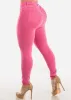 Levantacola Hyper Stretch Jeggings Light Pink sold by Moda