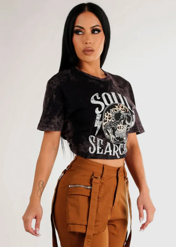 Vintage Tie Dye Soul Searching Graphic Tee sold by Moda