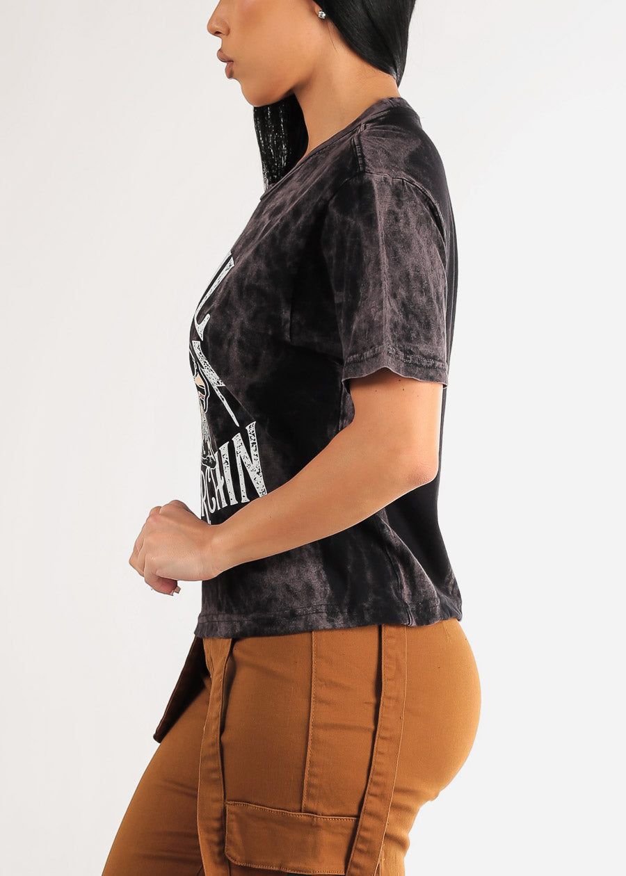 Vintage Tie Dye Soul Searching Graphic Tee sold by Moda product image thumbnail 3