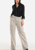 Black Linen Long Sleeve Button Up Shirt sold by Moda