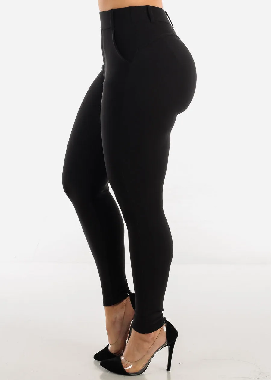 Butt Lifting Black Skinny Pants sold by Moda product image thumbnail 5
