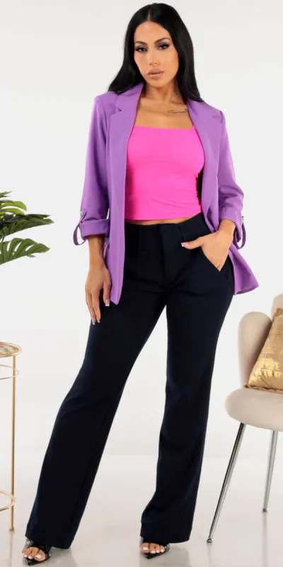 Blazer Butt Lift Bootcut Pants Look sold by Moda