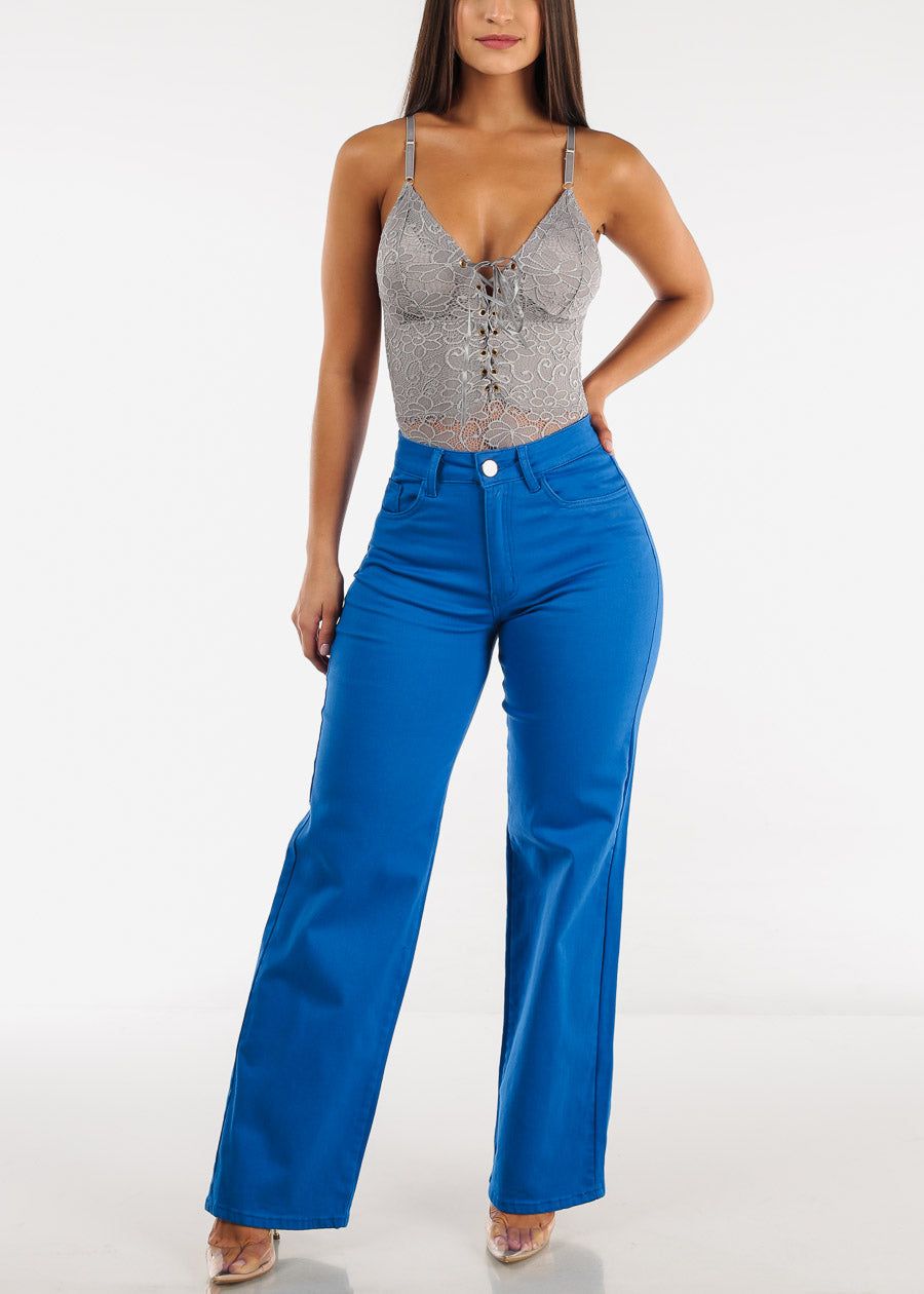 Sexy Sleeveless Lace Bodysuit Grey sold by Moda product image thumbnail 5