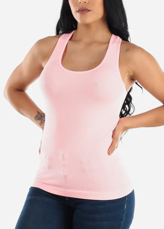 One Size Racerback Seamless Top (Pink) sold by Moda