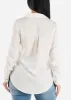 Button Down Long Sleeve White Shirt w Pockets sold by Moda