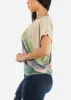 Short Dolman Sleeve Hacci Top Multicolor sold by Moda