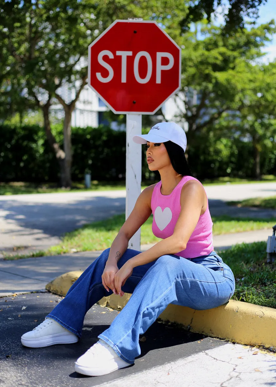 Butt Lift Straight Wide Leg Stretch Jeans Med Dark Blue sold by Moda product image thumbnail 4