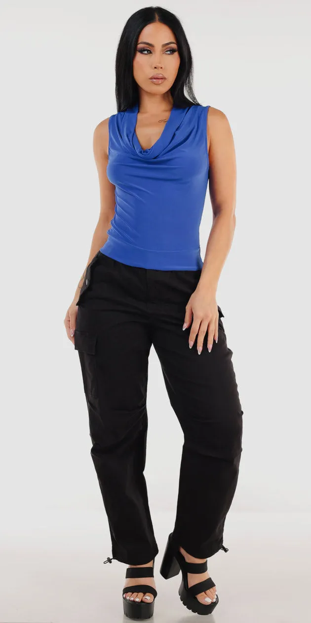 Blue Parachute Jogger Look sold by Moda
