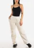 Seamless Sleeveless Ribbed Thong Bodysuit Black sold by Moda