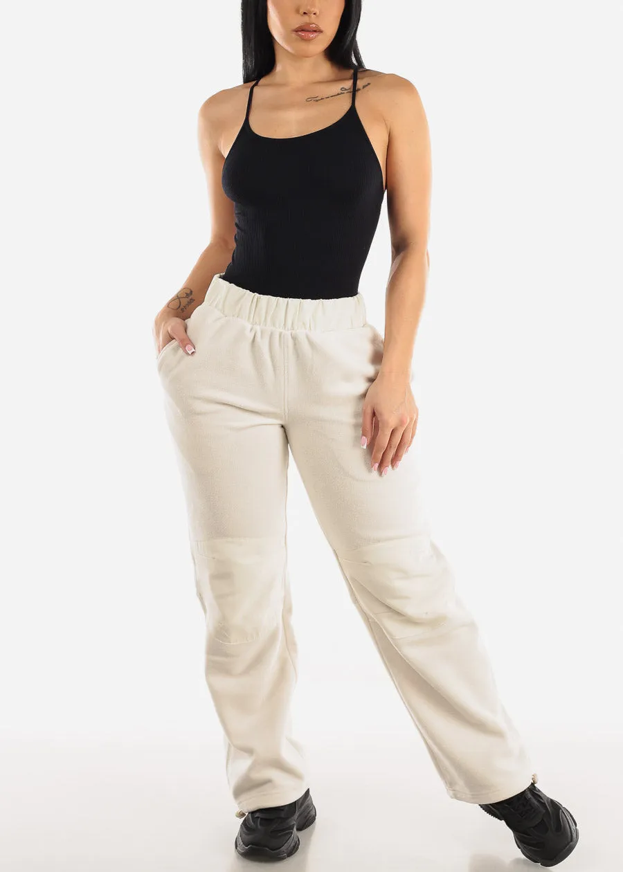 Seamless Sleeveless Ribbed Thong Bodysuit Black sold by Moda product image thumbnail 2