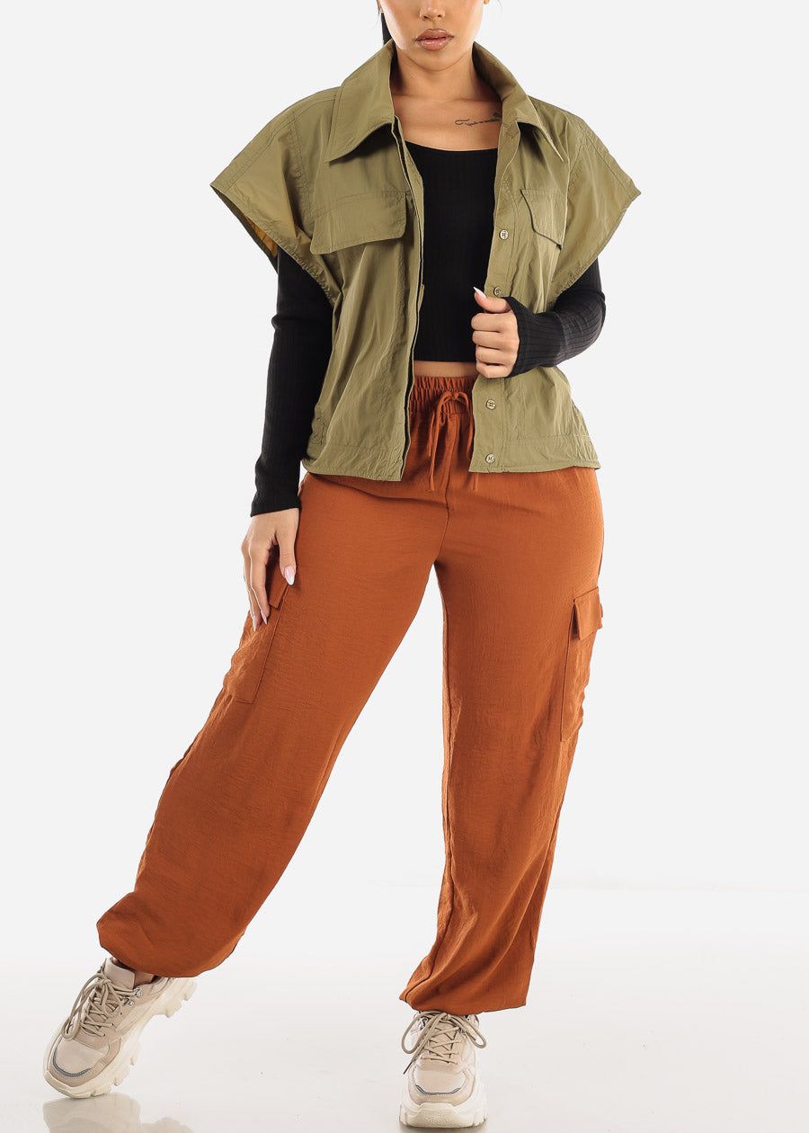 Black Ribbed Knit Long Sleeve Top sold by Moda product image thumbnail 2