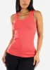 One Size Racerback Seamless Top Coral sold by Moda