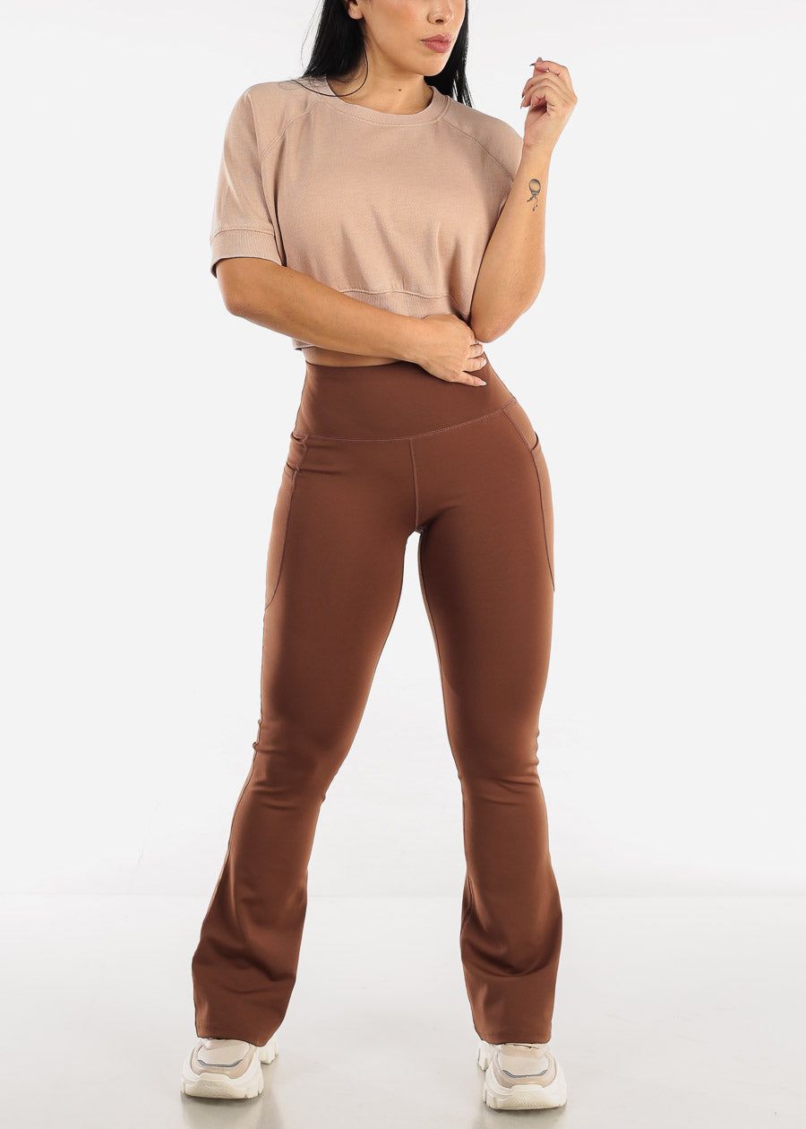 MONO B Burnout Wash Short Sleeve Cropped Top sold by Moda product image thumbnail 2