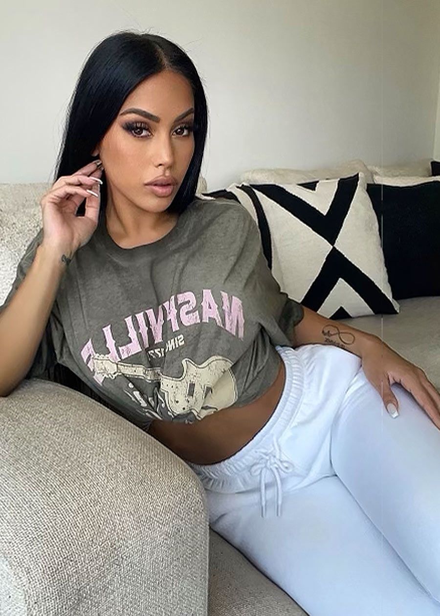 White High Waisted Oversize Sweatpants sold by Moda product image thumbnail 3