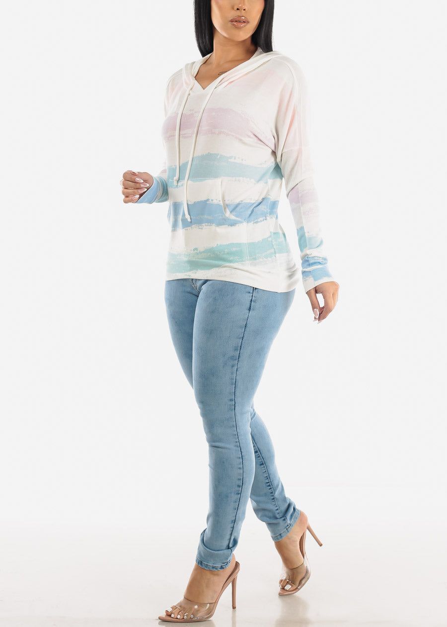 High Waist Butt Lift Light Acid Wash Skinny Jeans sold by Moda product image thumbnail 2