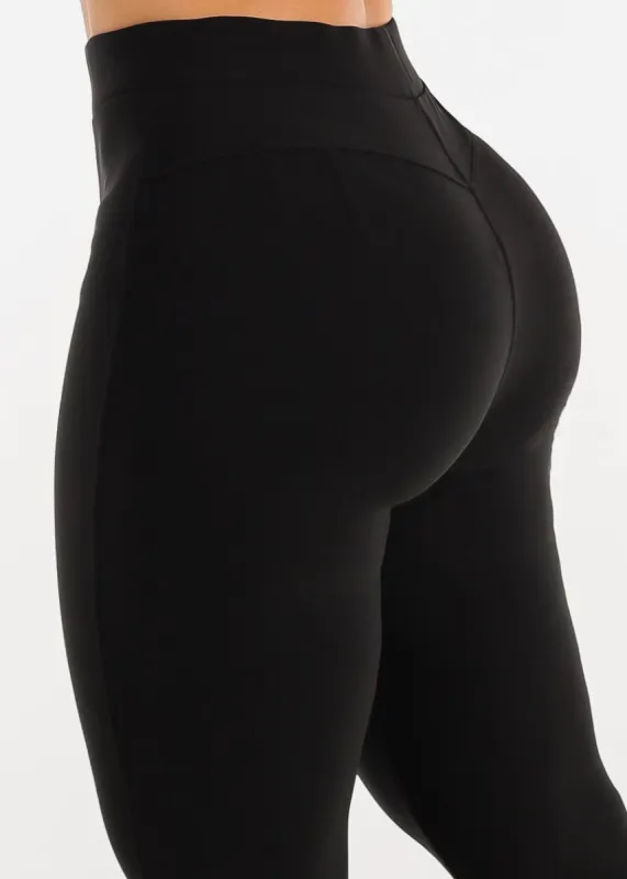 Black Butt Lifting High Waist Dressy Skinny Pants sold by Moda