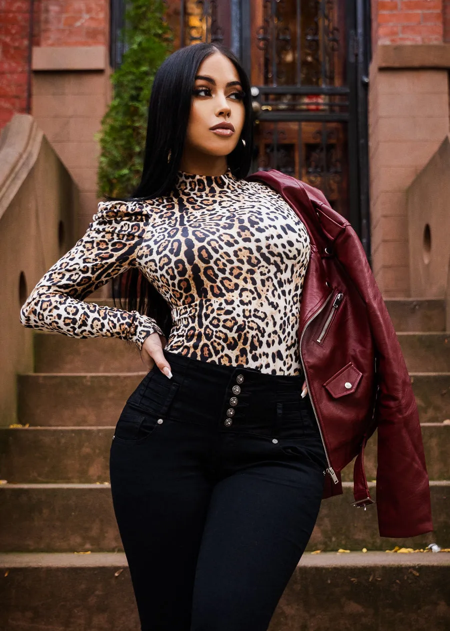 MX JEANS High Rise Sexy Black Skinny Jeans sold by Moda product image thumbnail 4