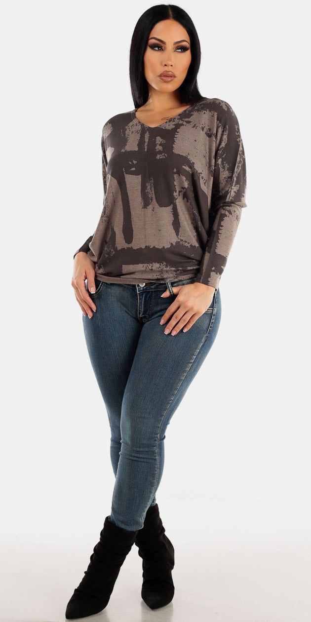 Butt Lift Denim Dolman Tunic Set sold by Moda