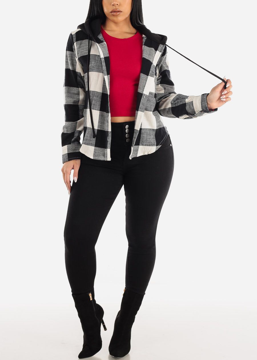 Black Butt Lifting High Waist Skinny Jeans sold by Moda product image thumbnail 2