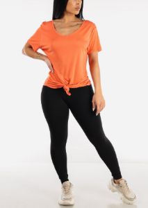 High Waisted Black Workout Corset Leggings sold by Moda