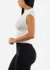 Sleeveless White Mock Neck Top sold by Moda