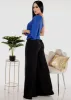 Super High Waisted Black Wide Leg Dress Pants sold by Moda