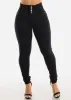 Ultra High Waisted Black Butt Lifting Ripped Skinny Jeans sold by Moda