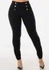 Levantacola Hyper Stretch Black Jeggings sold by Moda