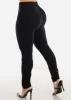 Levantacola Hyper Stretch Black Jeggings sold by Moda