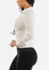 White Button Up Ruched Collared Stretchy Shirt sold by Moda
