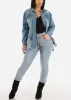 Super High Waisted Butt Lifting Skinny Jeans Light Acid Wash sold by Moda